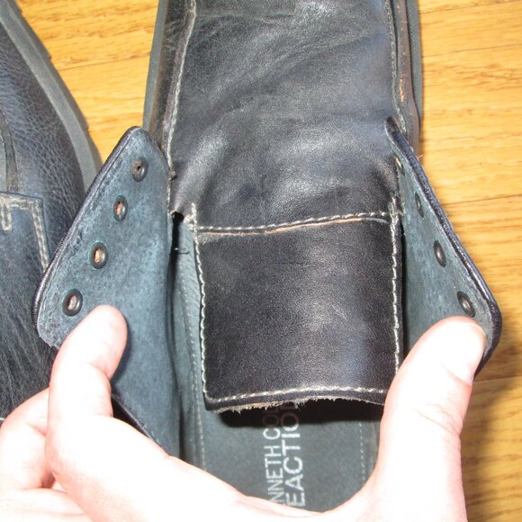 Men's preowned Kenneth Cole Reaction Leather Shoes size 8 - Picture 10 of 10